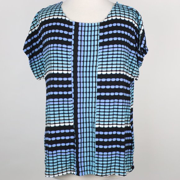 Habitat Tops - Habitat Clothes To Live In Womens Medium Blouse Top